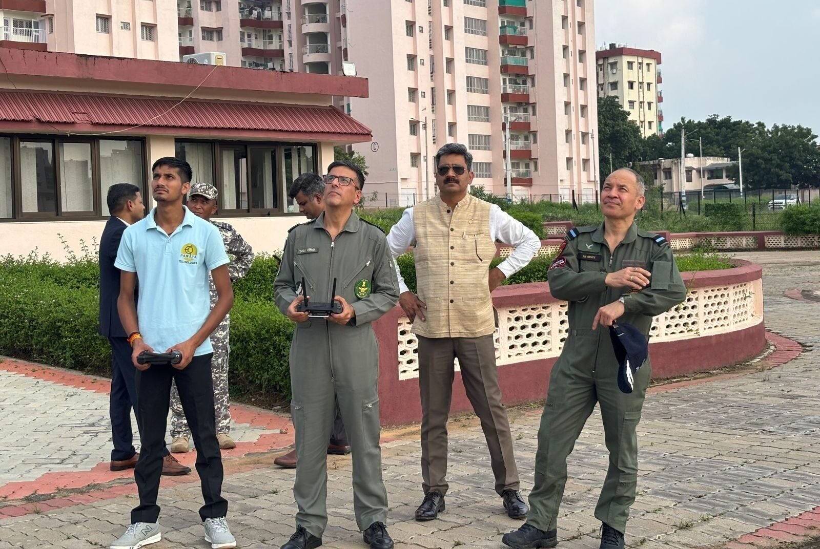 DEMONSTRATION AT AIRFORCE STATION